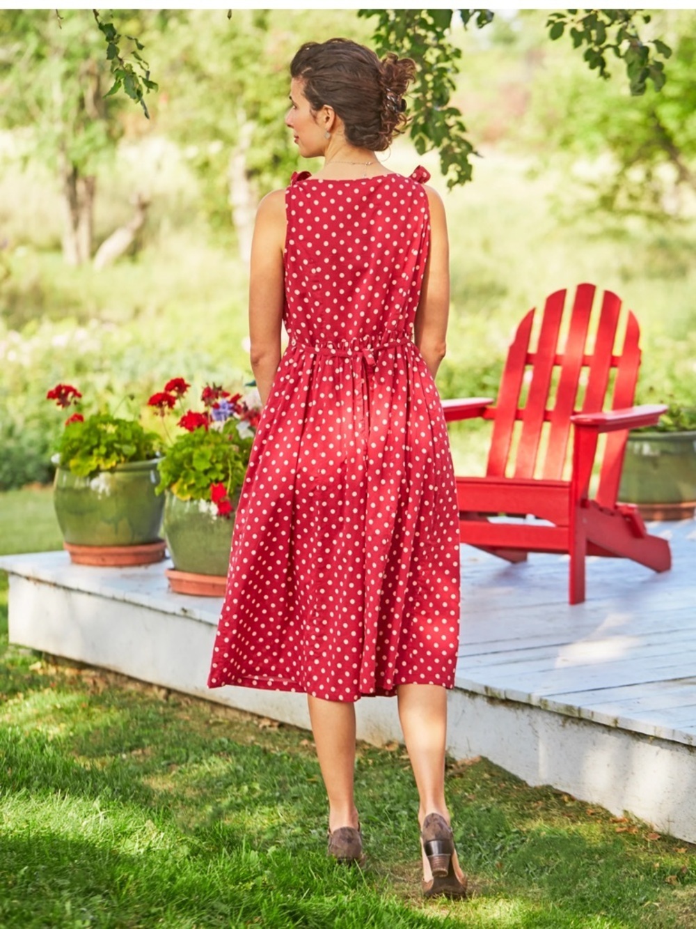 April Cornell Molly Polka Dot Dress - Picture 7 of 15